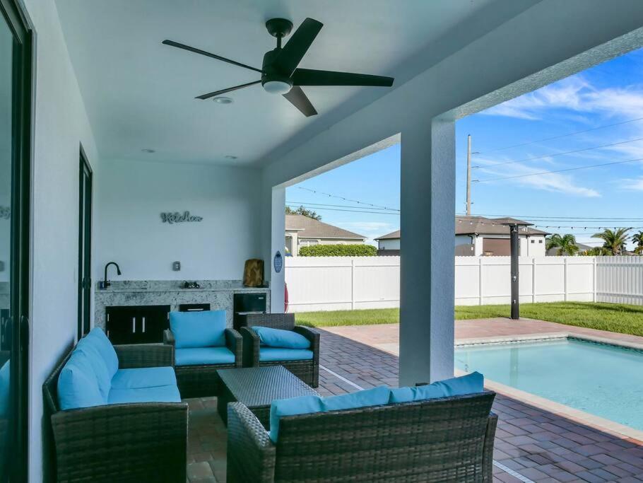 Casa Sevilla, Heated Pool, Sleeps 9, 4B3B Cape Coral Esterno foto